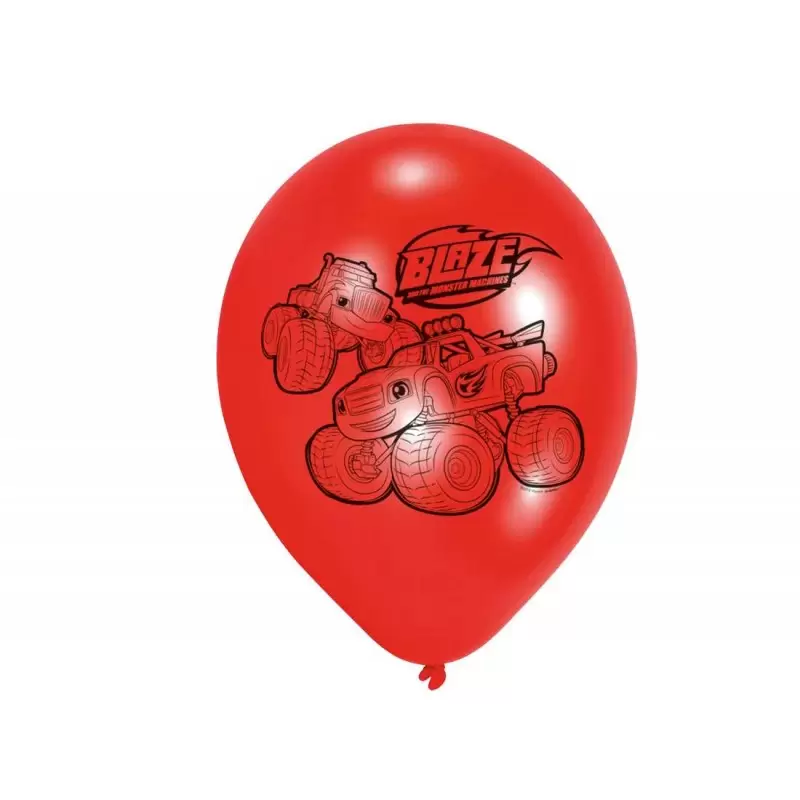Palloncini Blaze in lattice - 8 pz