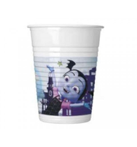 Kit n.6 Vampirina - set tavola con forchette e palloncini