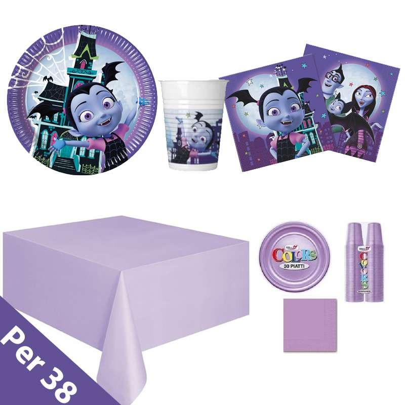Kit n.7 Vampirina - set festa per 38
