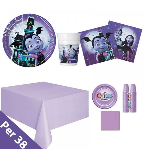Kit n.7 Vampirina - set festa per 38