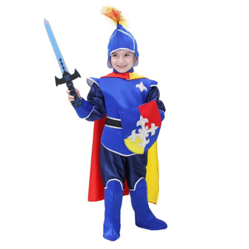 Costume cavaliere per bambini - con spada e mantello