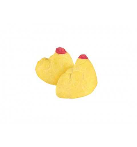 Marshmallow a forma di pulcini gialli - 900 gr
