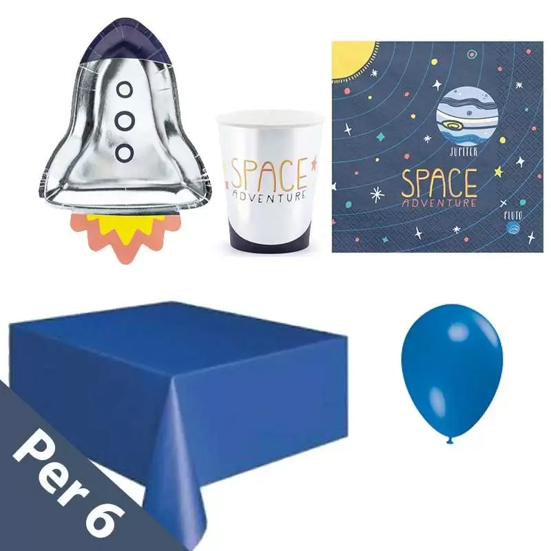 Kit n.21 space party - compleanno nello spazio