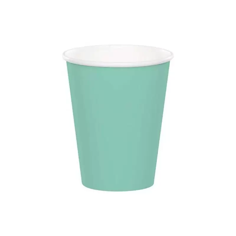 Bicchieri verde menta fresh mint - 8 pz