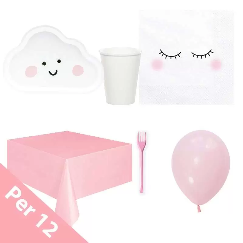 KIT N. 6 Kit n.6 nuvoletta - coordinato festa rain of love