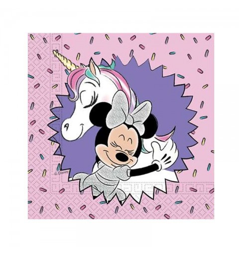Kit n.3 Minnie unicorn - coordinato festa per bambine