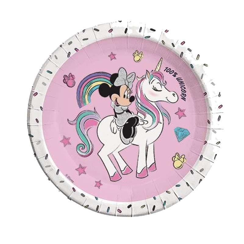 Kit n.54 Minnie unicorn - coordinato per festa