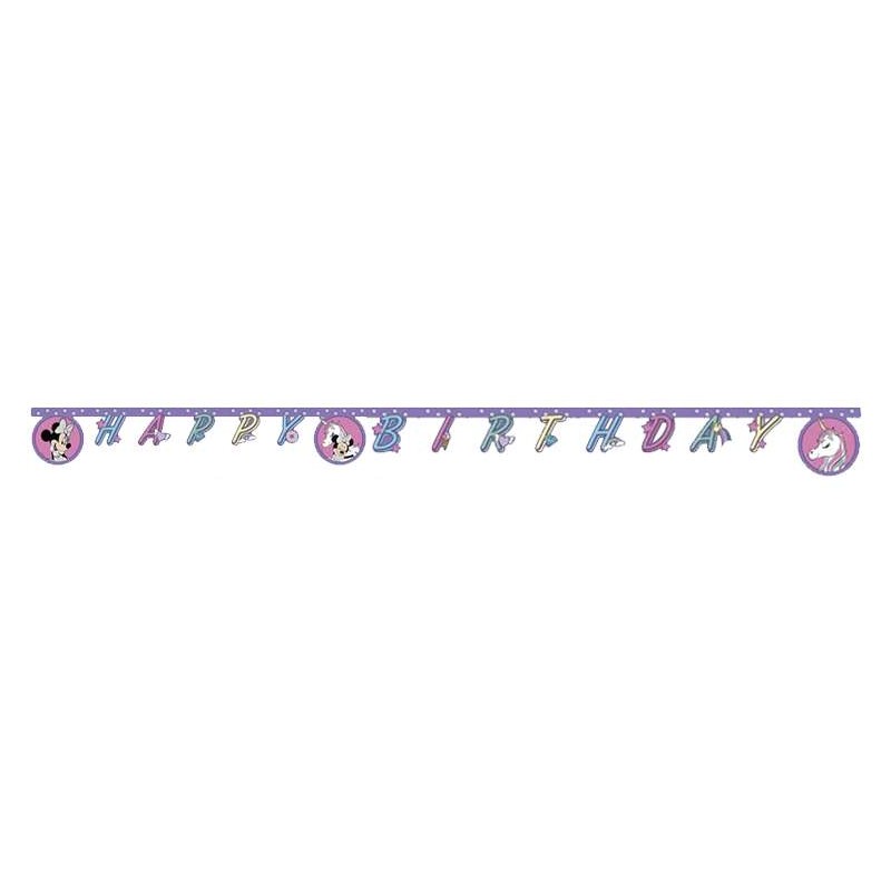 Kit n.54 Minnie unicorn - coordinato per festa