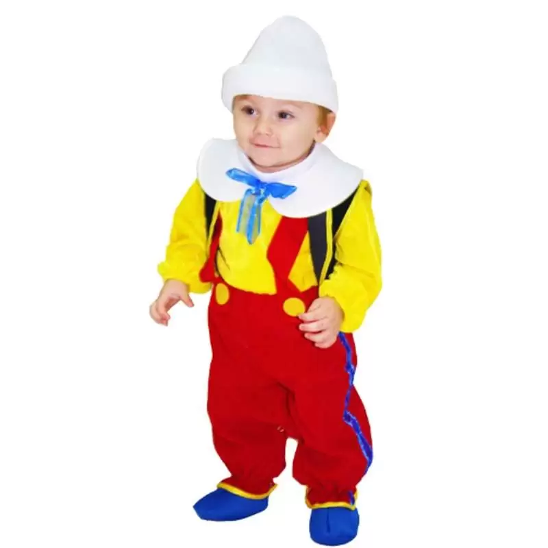 Costume Pinocchio per neonati - travestimento Pinocchietto
