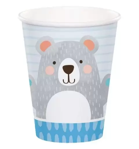 Kit n.6 piccolo orso - set tavola bear party