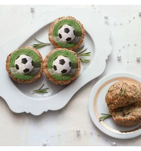 Mini cialde calcio - 24 pz