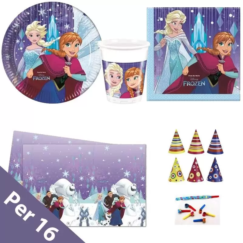 KIT N.39 COMPLEANNO FROZEN REGNO DI GHIACCIO