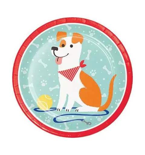 Piatti dog party new cagnolini - 8 pz