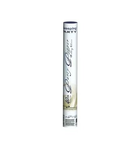 KIT WEDDING 3 TUBI SPARACORIANDOLI 40 CM + 20 CONI PORTARISO