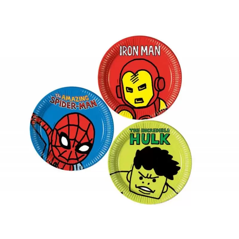 Kit n.66 Avengers Comics - addobbi tavola super eroi