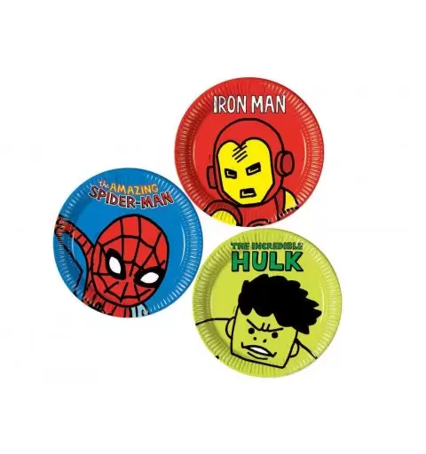 Kit n.66 Avengers Comics - addobbi tavola super eroi