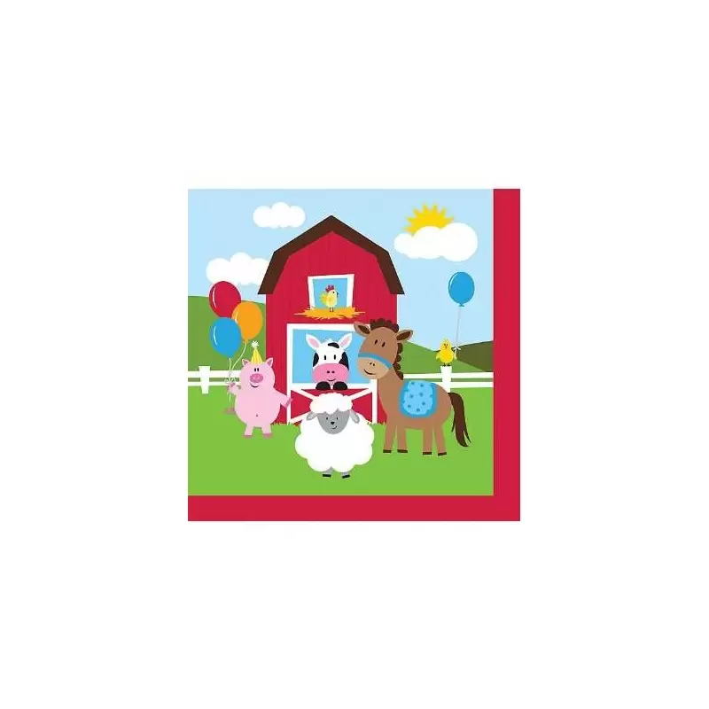 KIT N.51 FATTORIA – SET TAVOLA CON MARSHMALLOW ROSSI