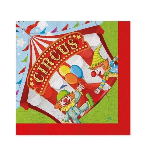 Kit n.6 circus party - addobbi festa a tema circo
