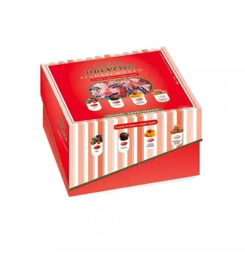 Confetti Maxtris rossi sfumati imbustati singolarmente - 2 pz