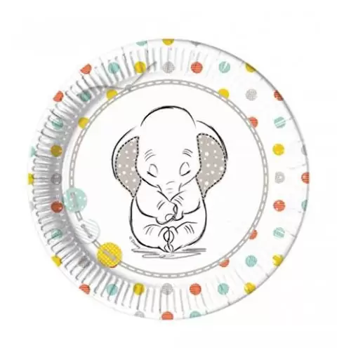 Piatti Disney baby Dumbo - 8 pz