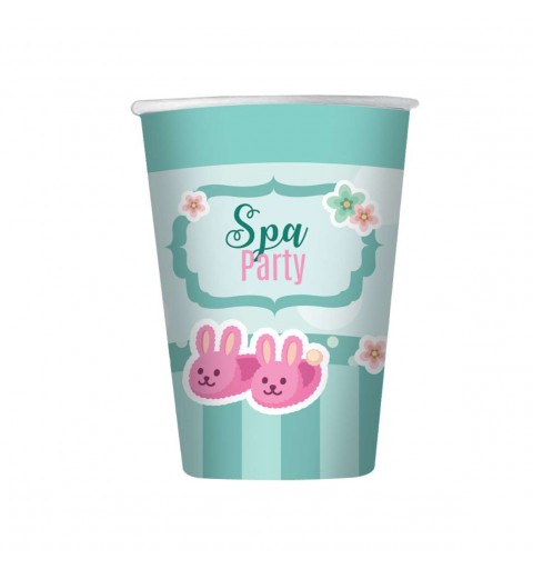 Kit n.2 spa party - coordinato tavola per compleanno