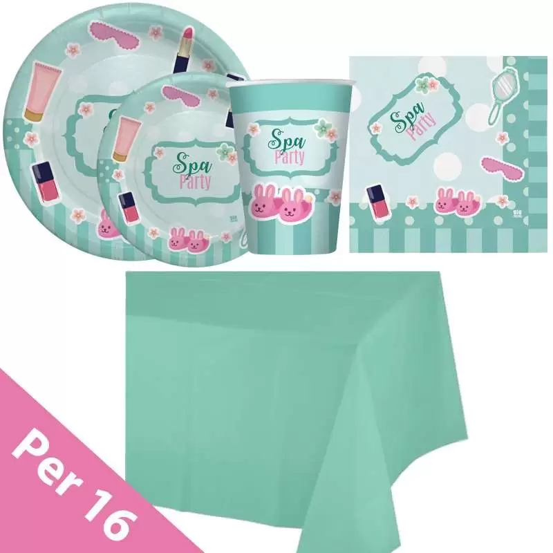 Kit n.42 spa party - accessori per festa relax