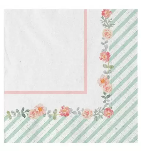 Tovaglioli shabby - 20 pz