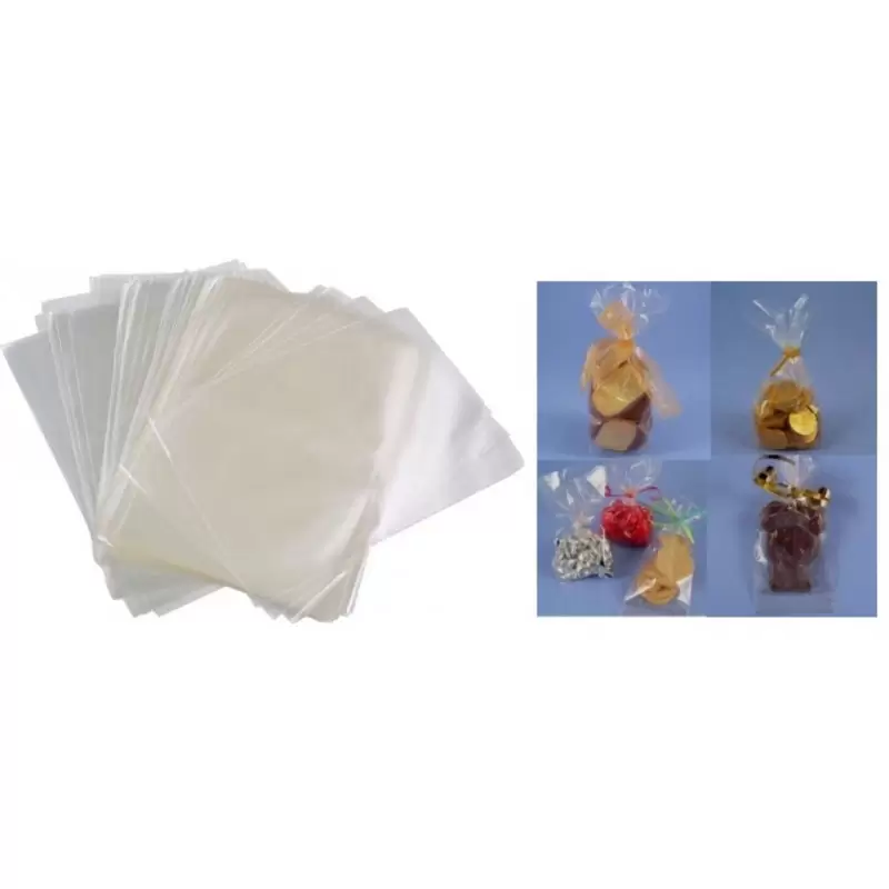 100 BUSTINE IN CELLOPHANE 20x35 CM 