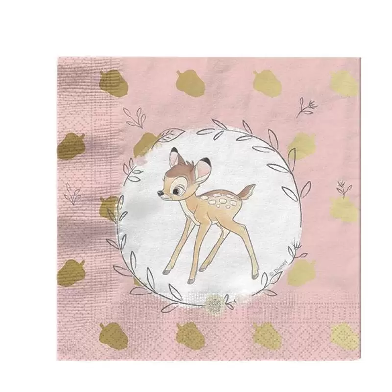 Kit n.2 Bambi Disney - coordinato tavola cerbiatto