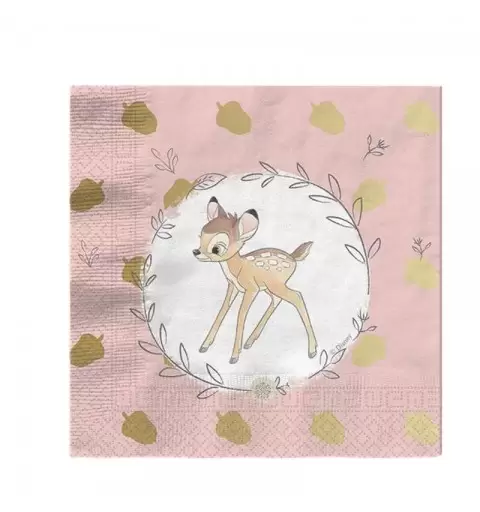 Kit n.2 Bambi Disney - coordinato tavola cerbiatto