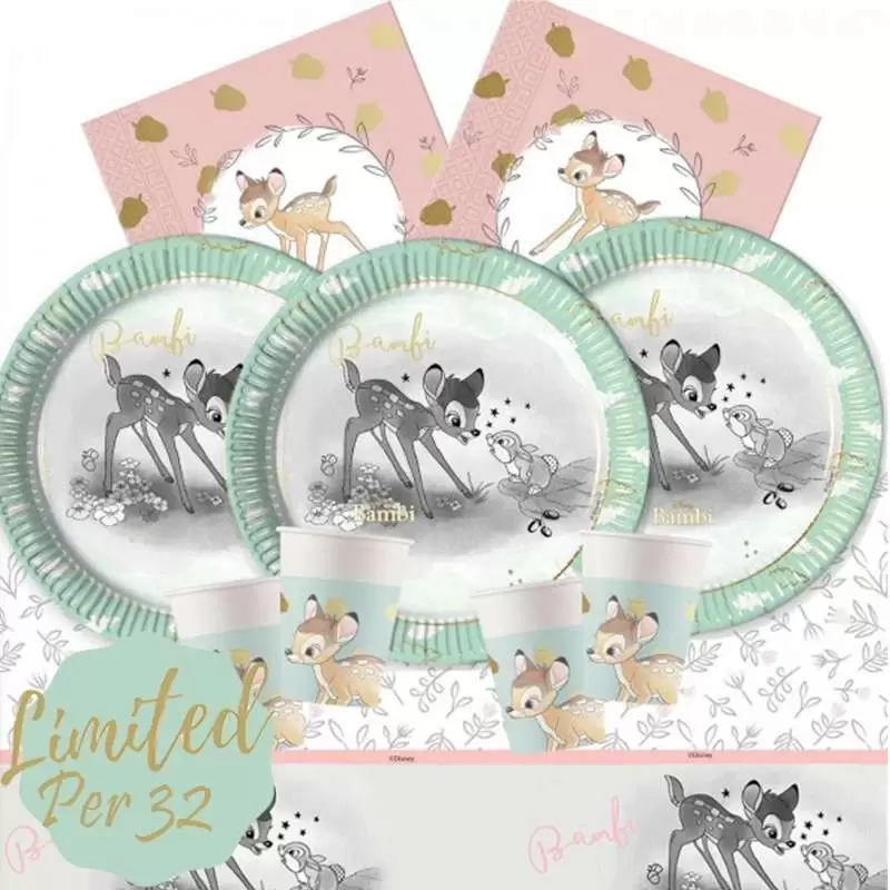Kit n.16 Bambi . coordinato compleanno