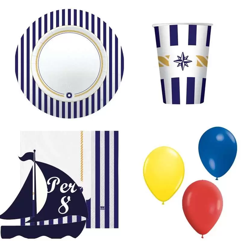 Kit n.22 stile marinaresco - coordinato tavola mare