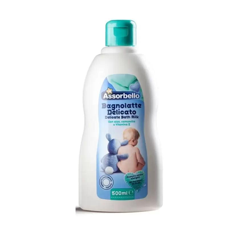 Bagno latte delicato assorbello - 500 ml