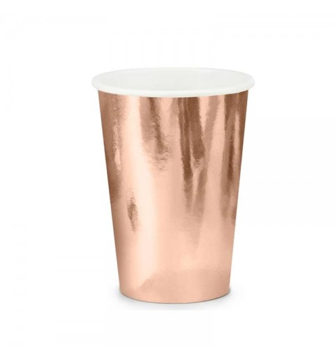 Kit n.2 coordinato tavola rose gold - set per 12