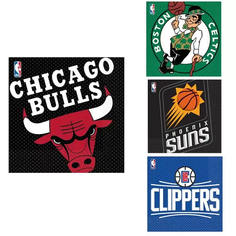 Tovaglioli NBA Basket - squadra a scelta