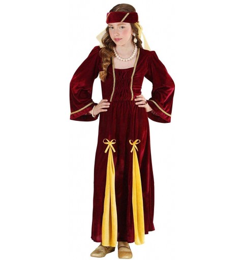 Vestito principessa medievale per bambine