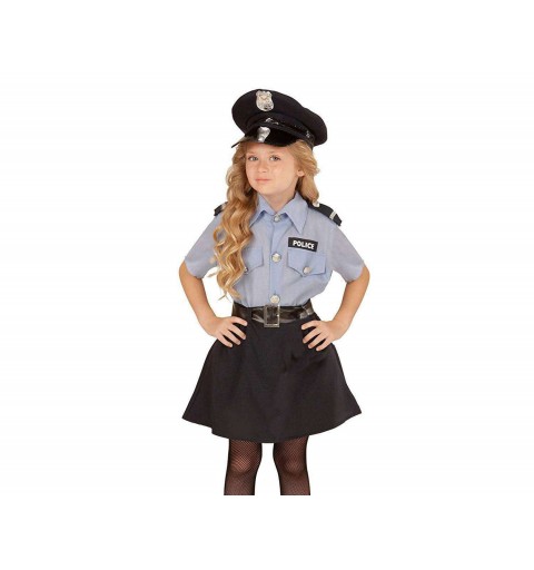 Costume poliziotta bambina 46278