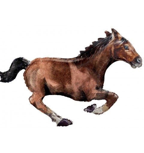 Foil cavallo - palloncino a forma di cavallo