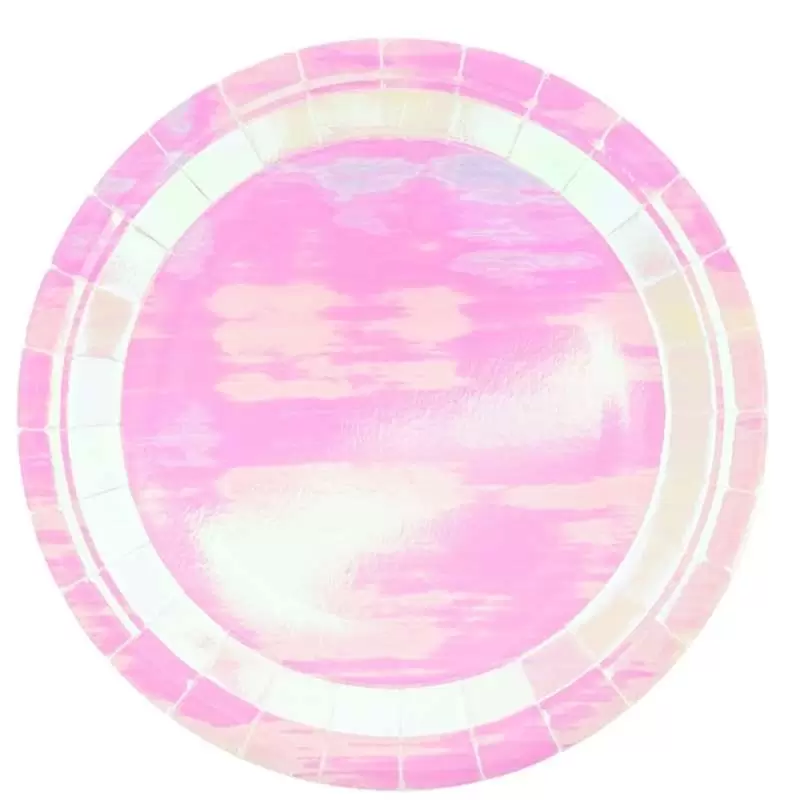 Piatti iridescenti - 6 pz