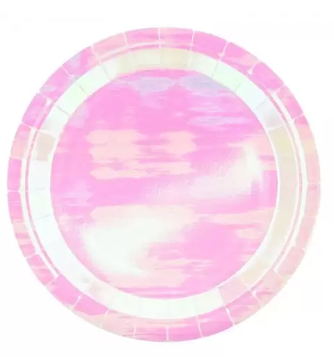 Piatti iridescenti - 6 pz