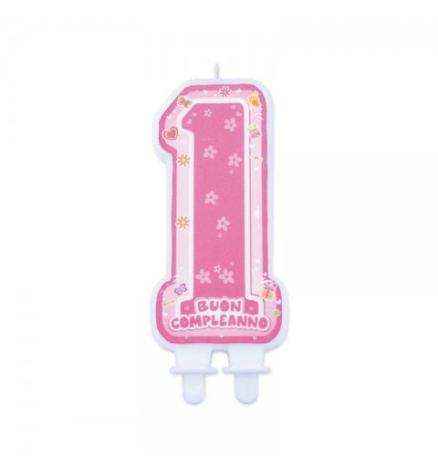 Kit personalizzato one pink - 1 compleanno rosa
