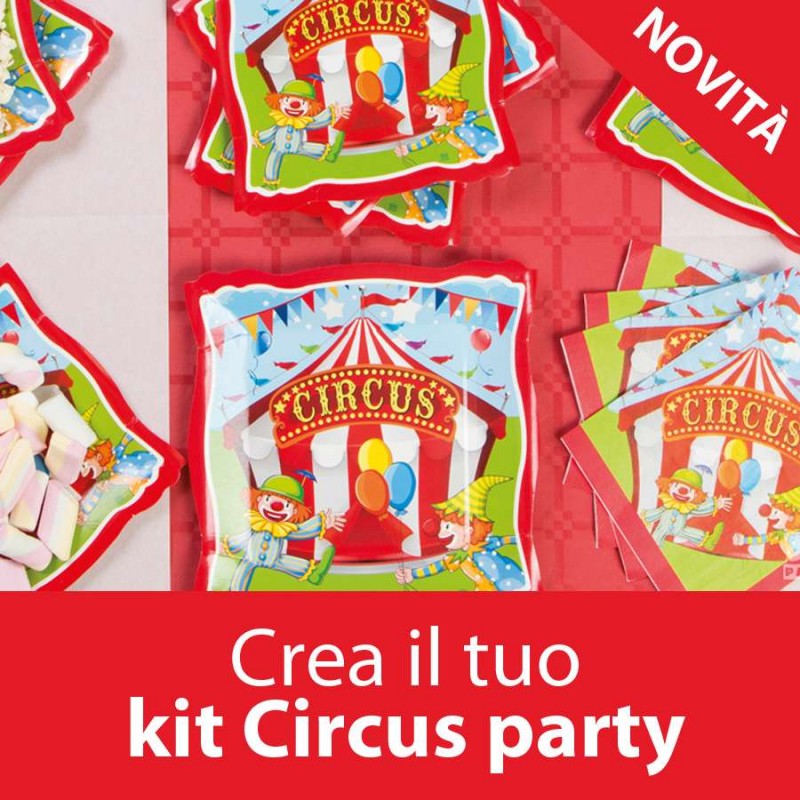 Kit personalizzato circus party