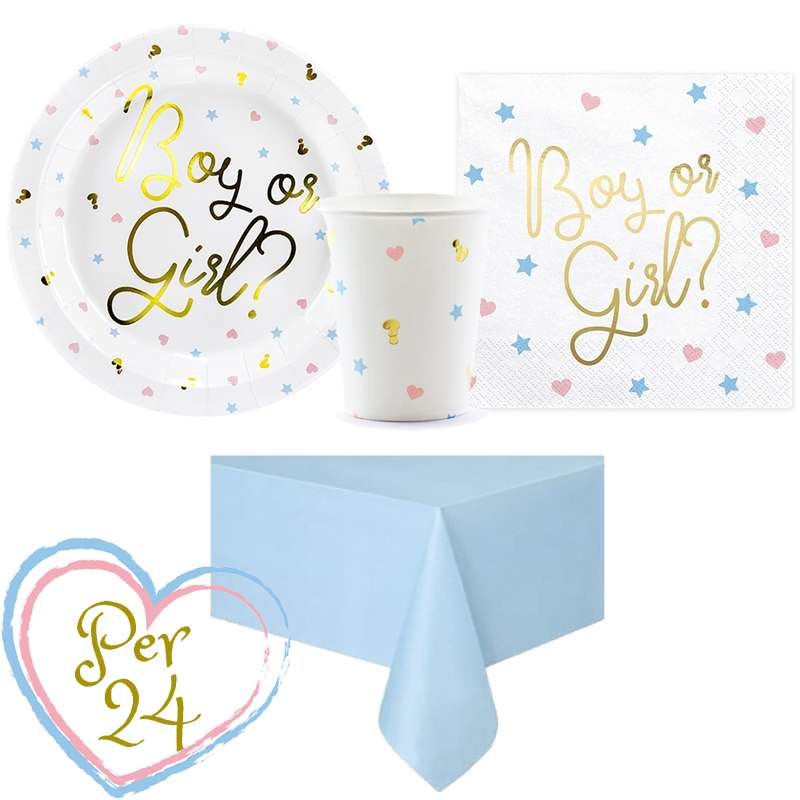 Kit n.16 boy or girl - baby shower party