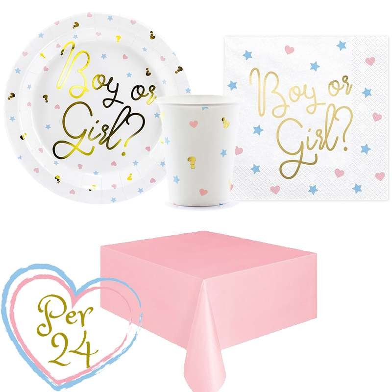 Kit n.16 boy or girl - baby shower party