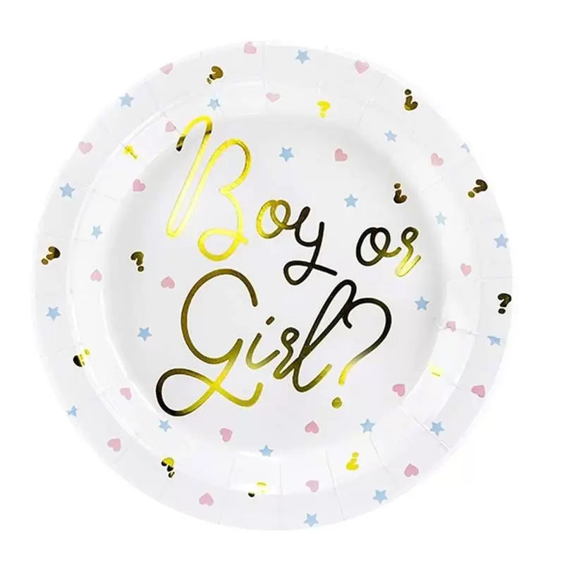 Kit n.6 boy or girl - baby shower per 12