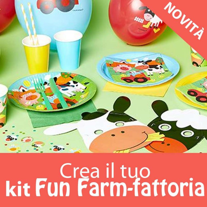 Kit personalizzato fun farm - allegra fattoria