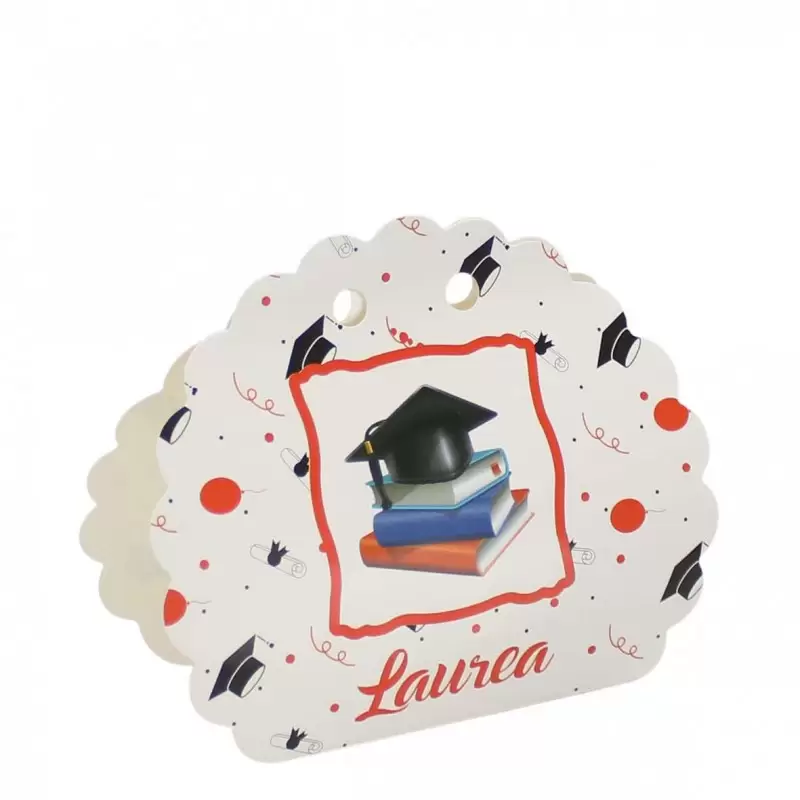 Scatoline laurea a ventaglio portaconfetti - 25pz