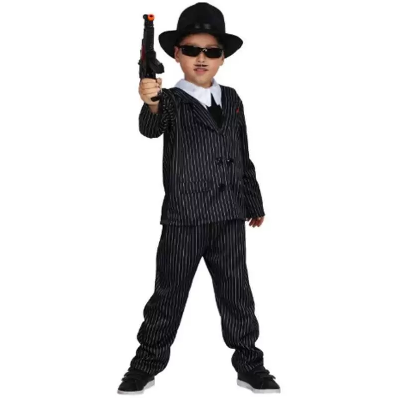 Costume gangster bambino per Carnevale