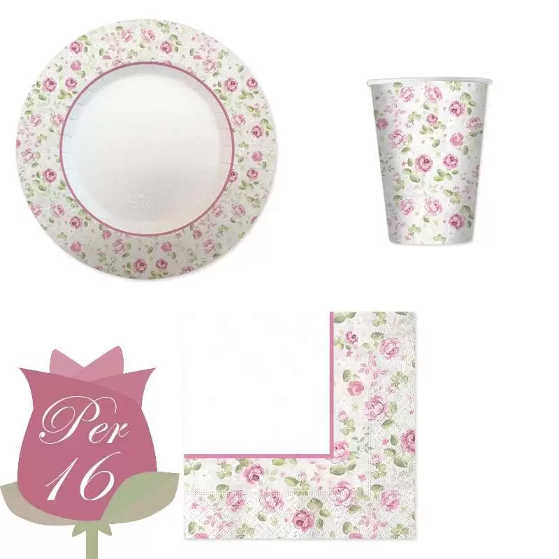 KIT N. 2 ROSELLINE - ACCESSORI TAVOLA