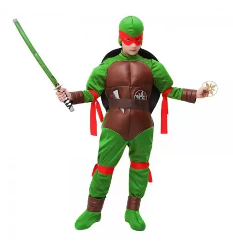 Costume tartarughe Ninja Raffaello per bambini